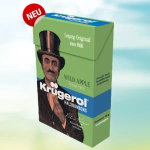 Krügerol Halsbonbons WILDAPFEL ZUCKERFREI