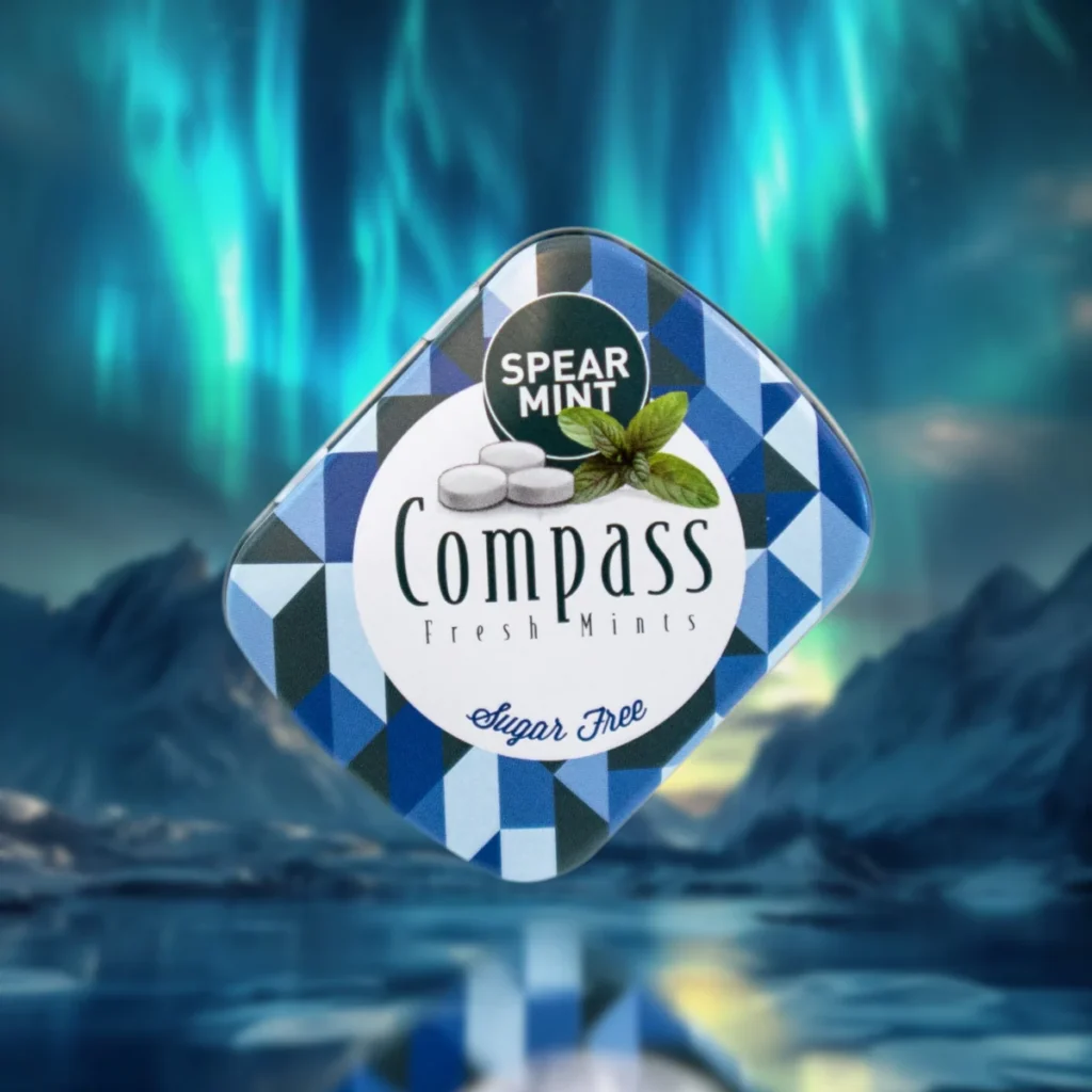 Compass RETRO Spearmint Produktdose